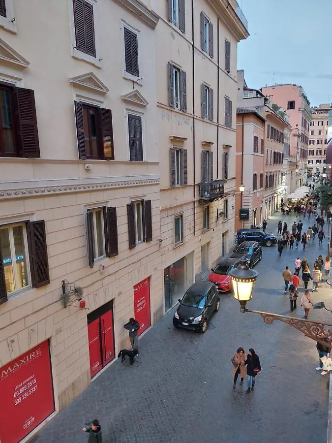 Guest house Spanish Steps Bedroom Rome Italy